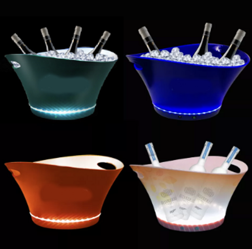 CUSTOM LOGO LIGHT UP BUCKETS 