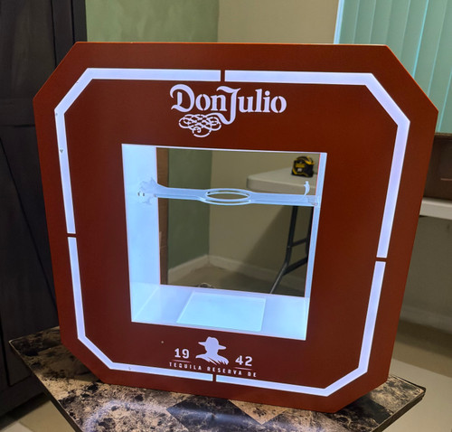 DON JULIO REPOSADO BOTTLE PRESENTER
