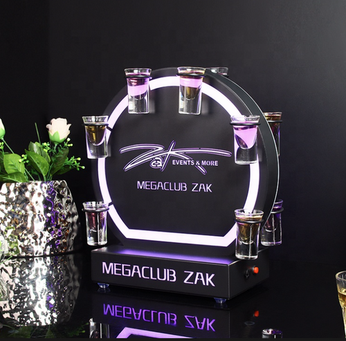 SHOT SERVING PRESENTER - CUSTOM SHOT TRAYS
