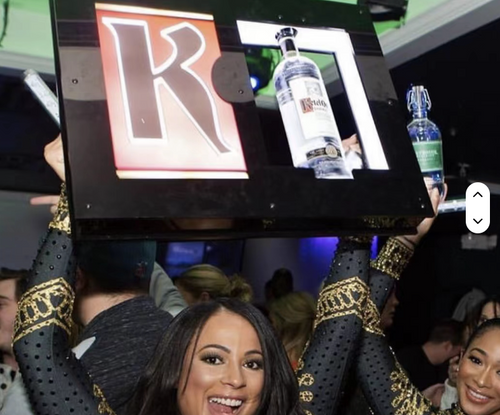 BOTTLE SERVICE SIGNS