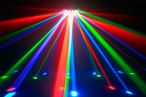 Double Derby X disco light for nightclubs, bars and lounges