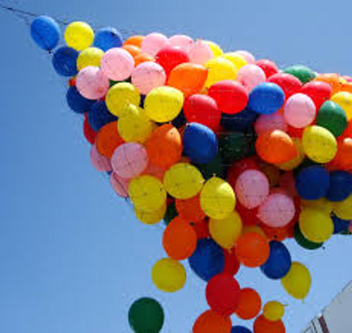 DROP NET FOR BALLOONS