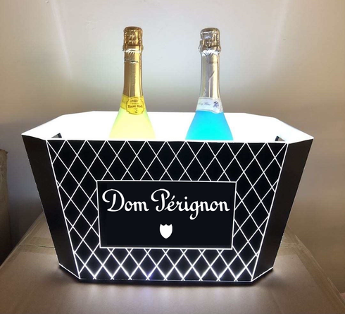 DOM PERIGNON Champagne LED Ice Bucket