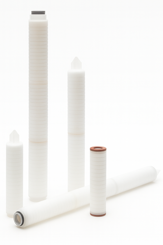 Representative Shelco PES membrane filter cartridge configurations