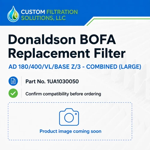 Donaldson BOFA product 1UA1030050 – official product image coming soon
