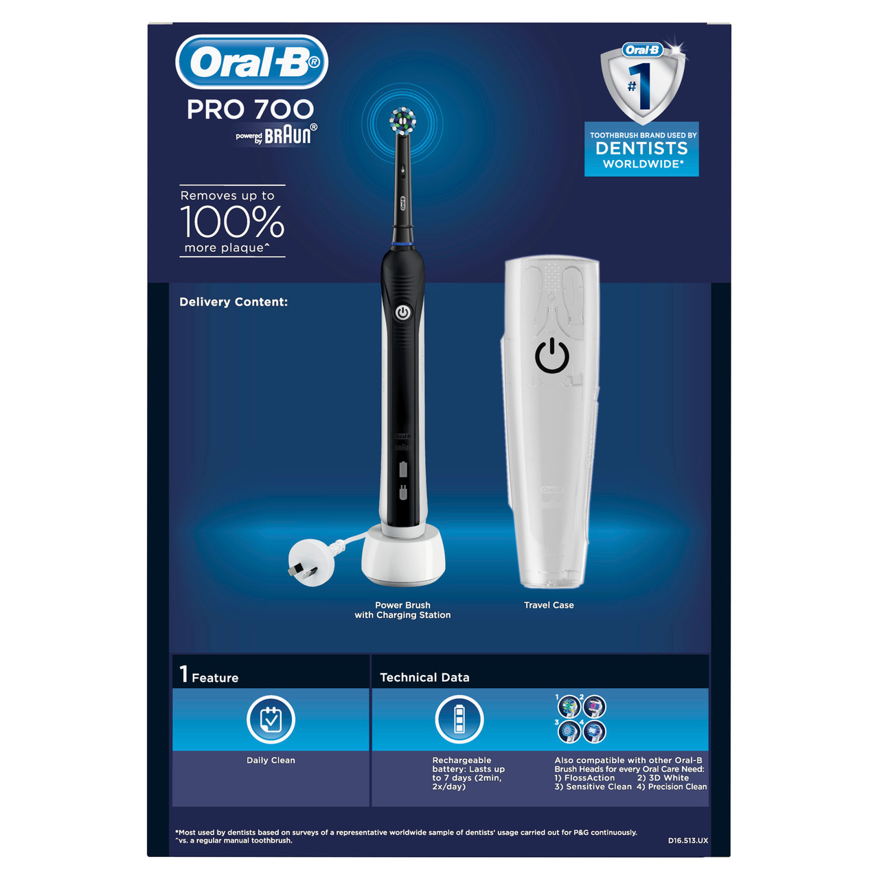 zoals dat Immigratie gevechten Oral-B Pro 700 Electric Toothbrush | Oral-B