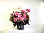 Round Assorted Flowers