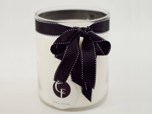 Round French Pear Scented Soy Candle - Small