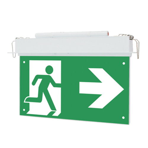 3W Emergency Exit Light LED Recessed LED 24m Viewing