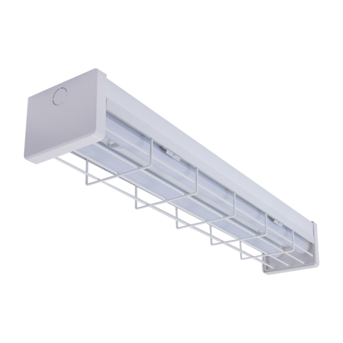 Emergency Batten Light 620mm Wire Guard Dimmable Sensor Industrial Grade Maintained/Non-Maintained