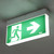 3W Emergency Exit Light LED 24m Viewing Distance Wall or Ceiling Mounted 3 Hours