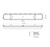 Explosion-Proof LED Emergency Batten Light 1311mm 50W 6250lm 5000K IP66 IK10