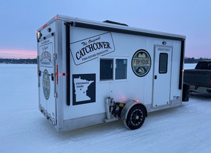 Ice Fishing Walleyes on Upper Red Lake