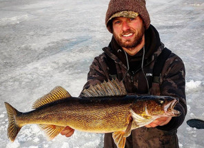 Early Ice Walleye Fishing with Tom Boley Early Ice Walleye Fishing with Tom Boley