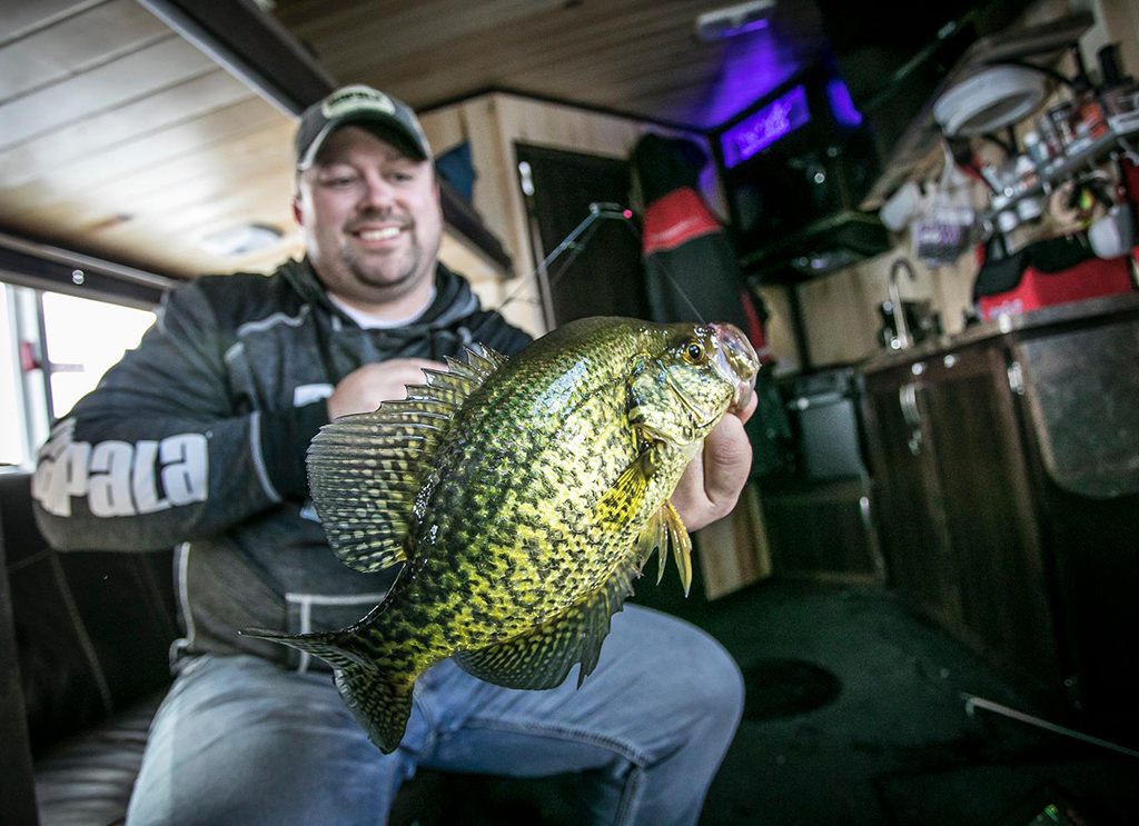 Stained Water Cloudy Day Color For Crappie 