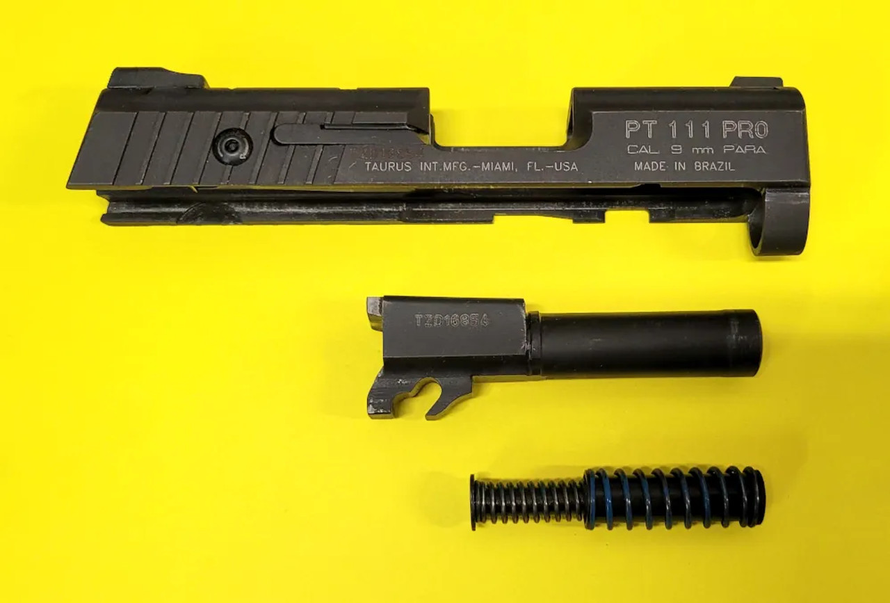 Taurus PT 111 PRO Slide, Barrel, Recoil Spring
