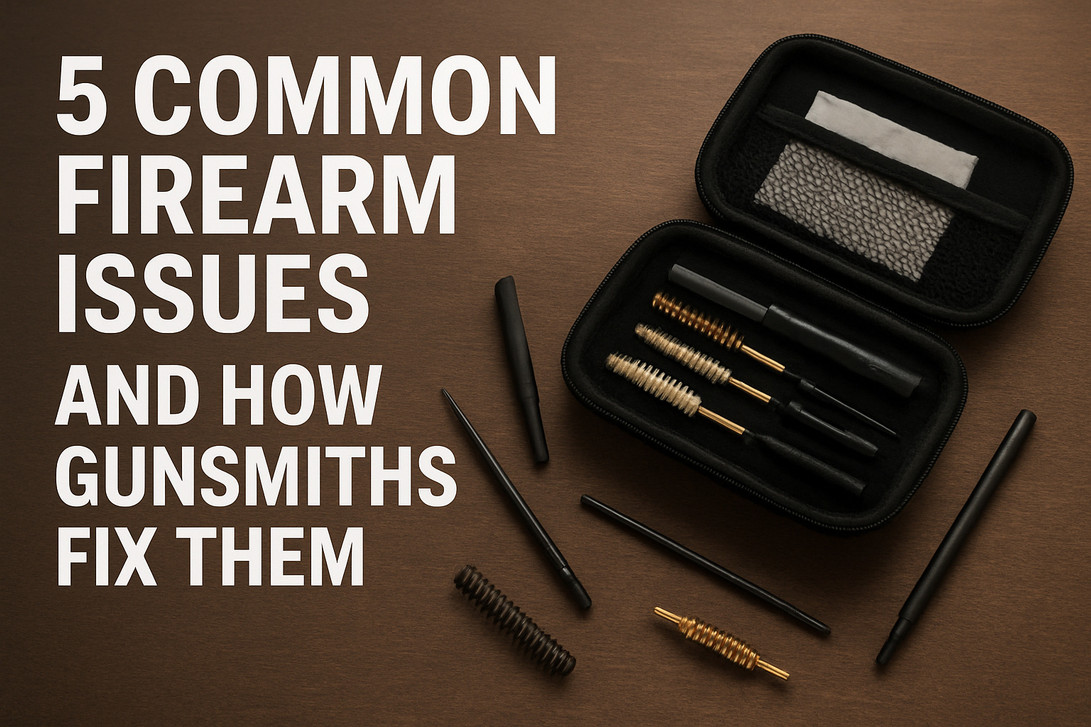 5 Common firearm issues and how gunsmiths fix them