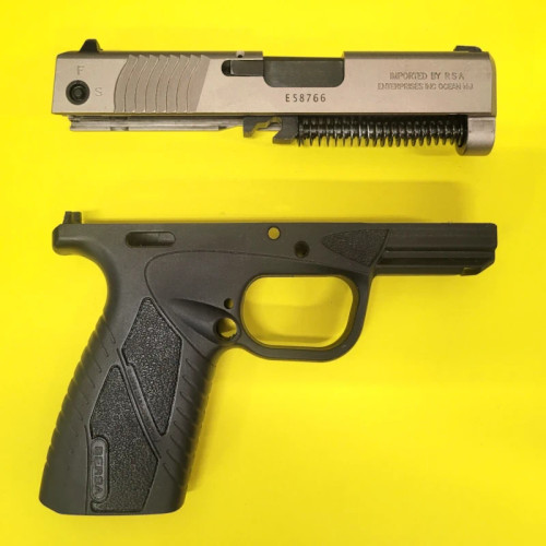 Bersa BP9CC Parts Lot slide grip barrel recoil assembly Bersa BP9CC Parts Lot slide grip barrel recoil assembly