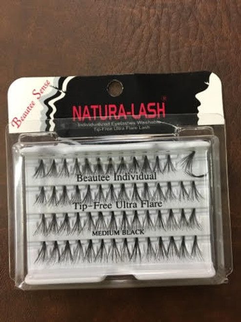 BS Natural - EyeLash ULTRA FLARE - Black 72 pack/case - Medium