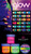 GLOW in the DARK ACRYLIC POWDER 48 Colors Collection Set