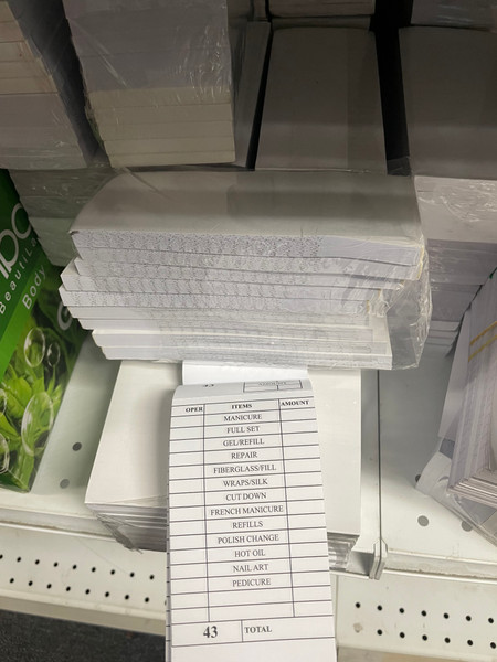 Group A06A : Ticket Book 300 PCS/Box