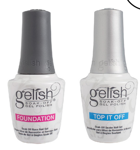 TCG Harmony Gelish Top & Base Coat 0.5oz