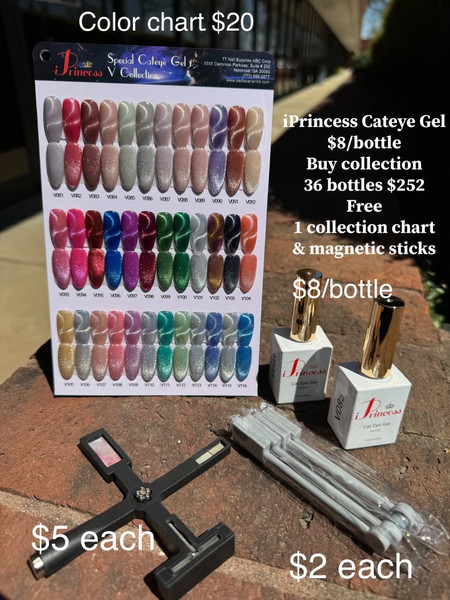 0 : iPrincess 9D Cateyes 36 Colors $8/Each - Collection $7/Each $252