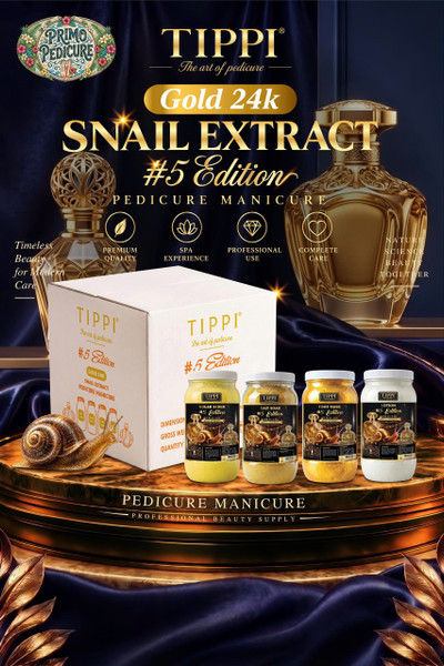 0 :  0 Primo Pedicure Tippi Gold Snail Extract Set 4 Gal
