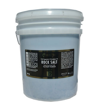 Foot Spa Rock Salt 5 Gal - Mint (Mui bo bon mau xanh)