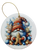 Gnome Holiday Gingerbread Ornament