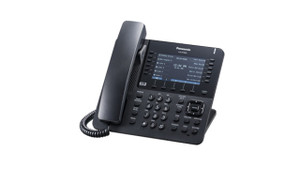 Panasonic KX-NT680-BX (Black) Large 4.3" LCD 48 Flex Key IP Phone