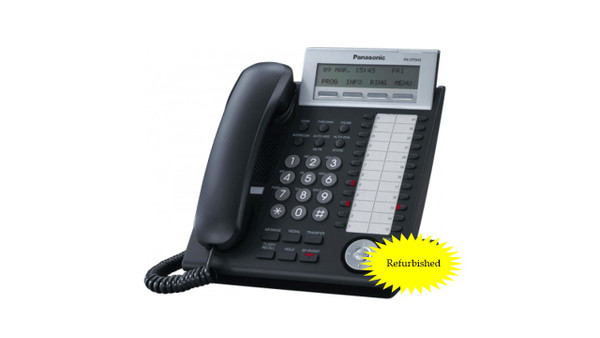 Panasonic KX-DT343B Deskphone, Refurbished