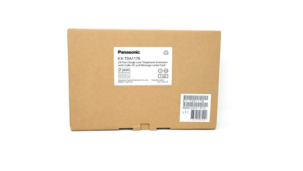 Panasonic KX-TDA1178 Box