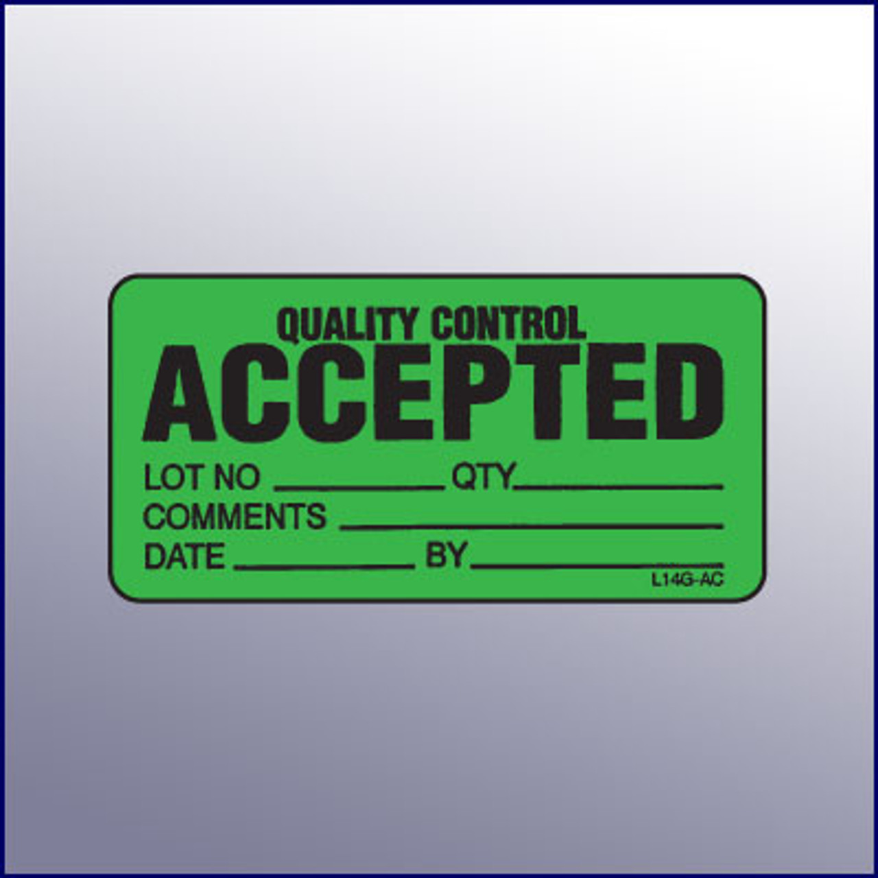 New Lot - Do Not Use Quality Control Labels
