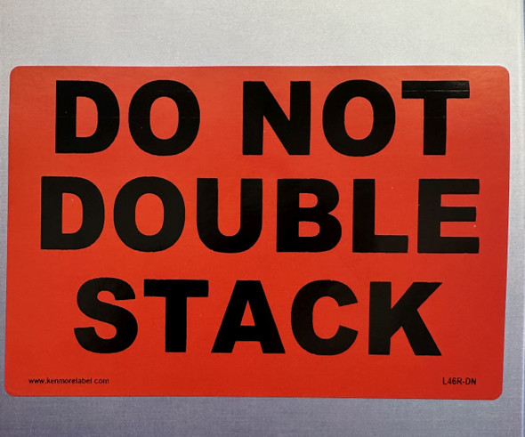 Do Not Double Stack
