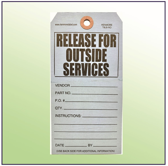 Released for Outside Services Tag