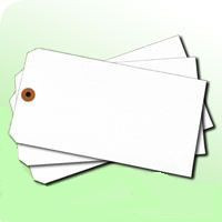Blank Oversize Tag (White)