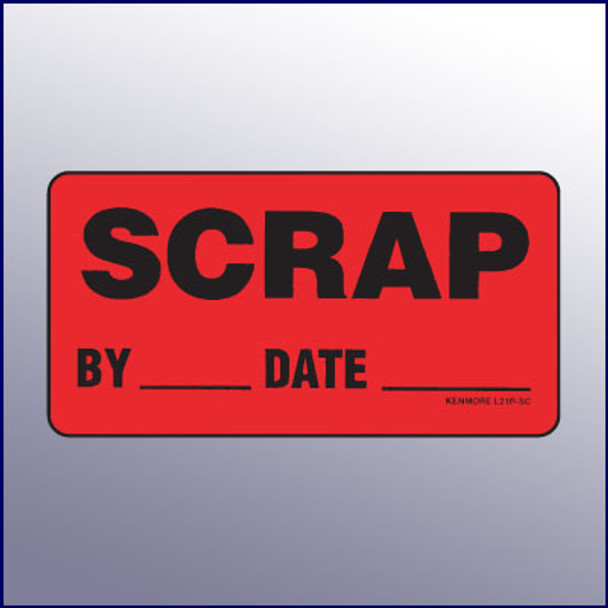 Scrap Label 4 x 2