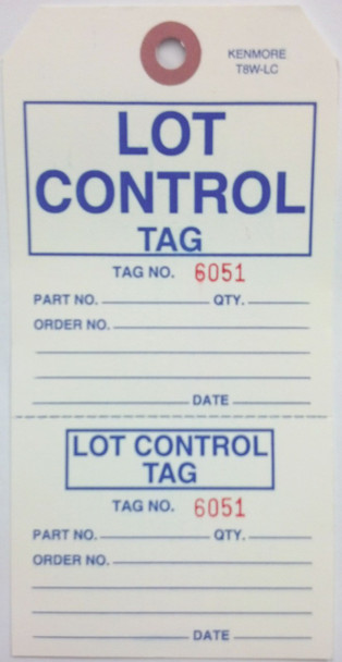 Lot Control Tag