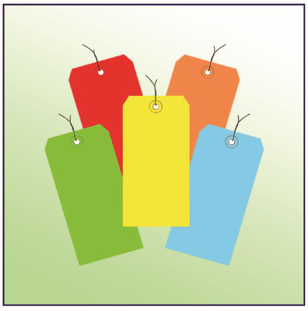 Colored Tags - 13 Point-With Wires