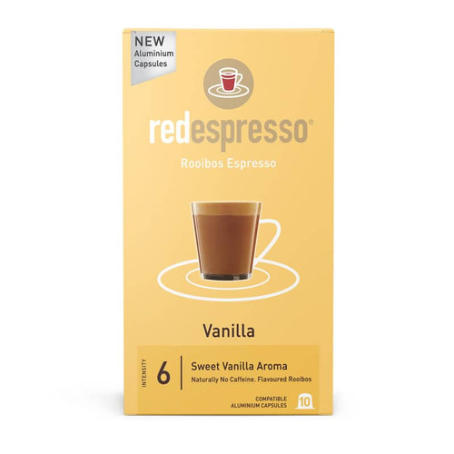  Red Espresso Capsules VANILLA - Nespresso® Compatible (10)