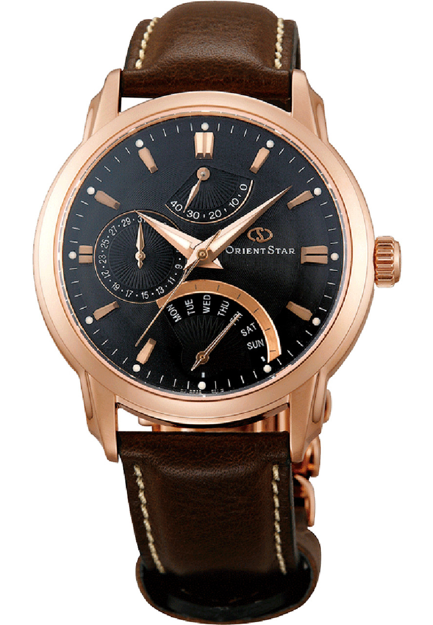 Orient Star Automatic Retrograde Rose Gold SDE00003B0