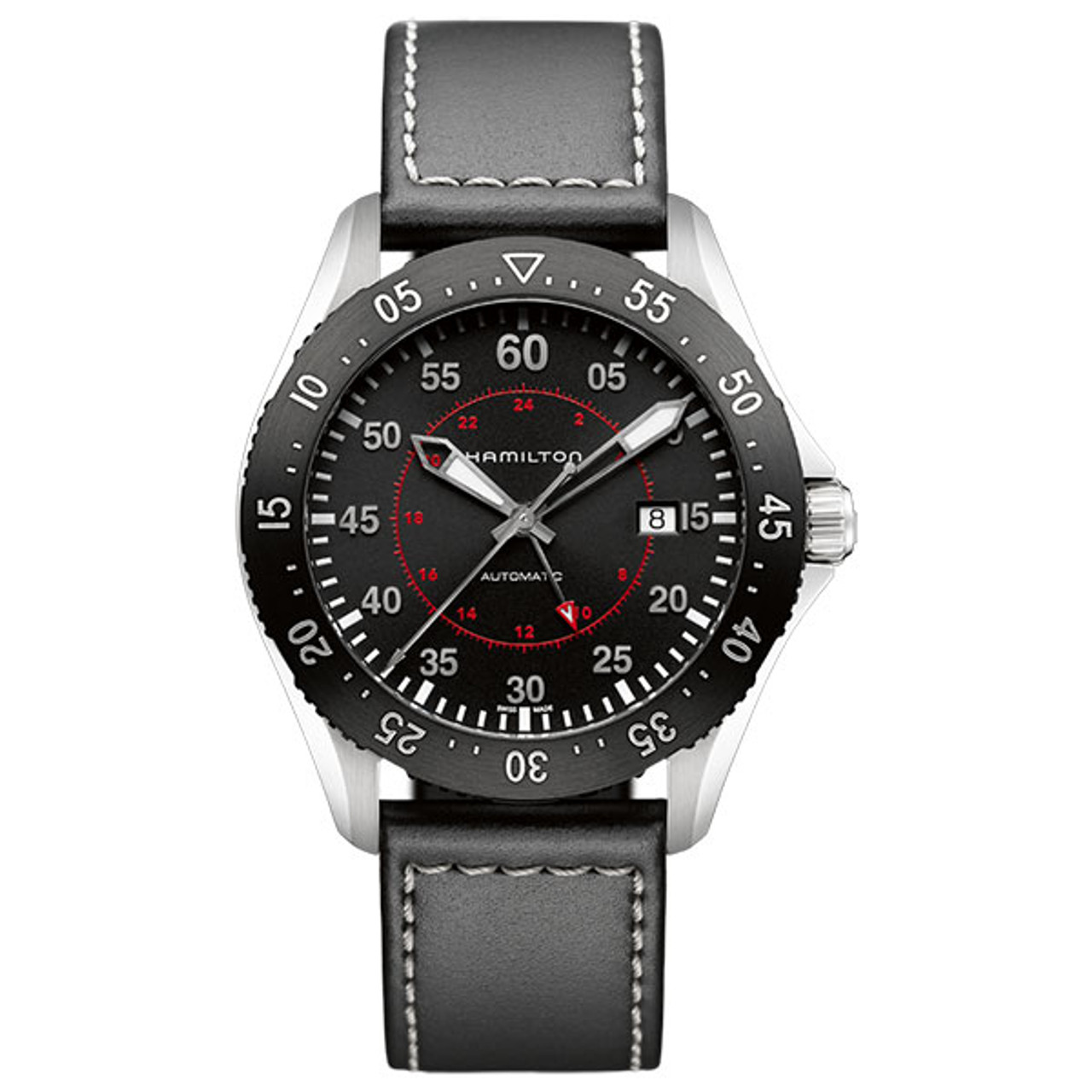 HAMILTON KHAKI AVIATION PILOT GMT AUTO H76755735