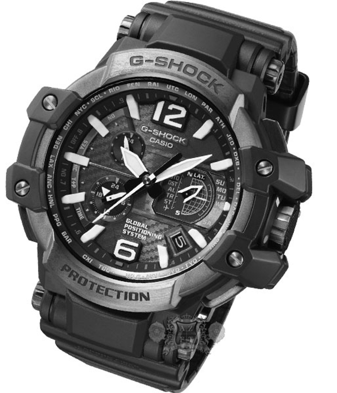 Casio G-Shock Aviation GPS Hybrid Gravity Master Ti64 GPW-1000T