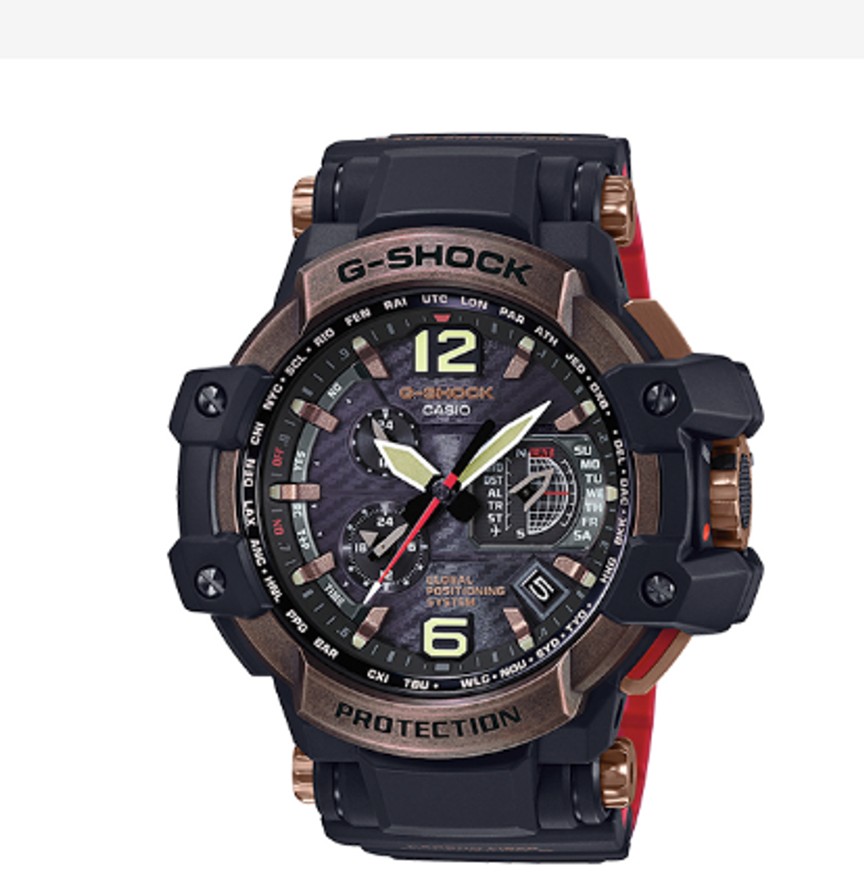 Casio Aviation GPS Hybrid Gravity Master