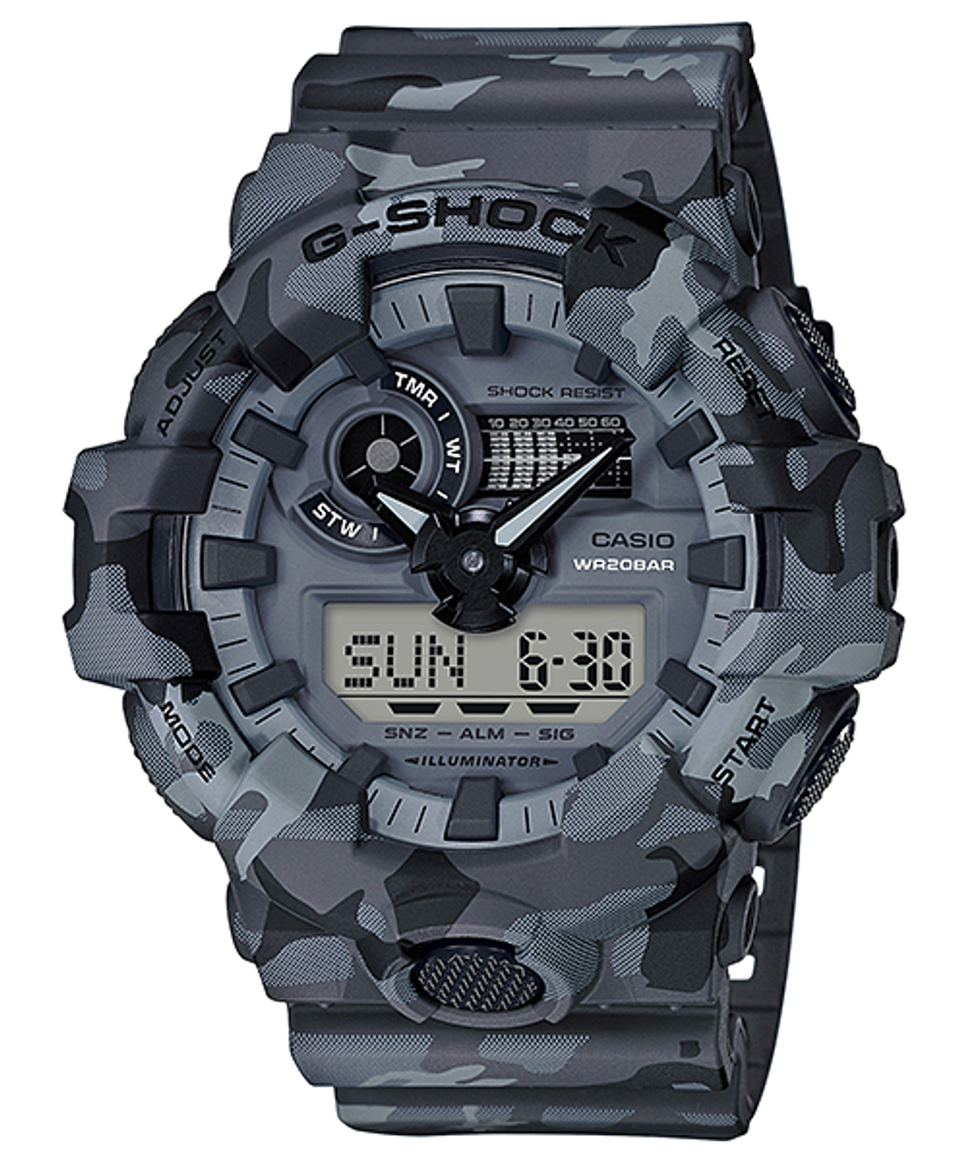 G-Shock Ana/Digital Camo Series GA-700CM-8A