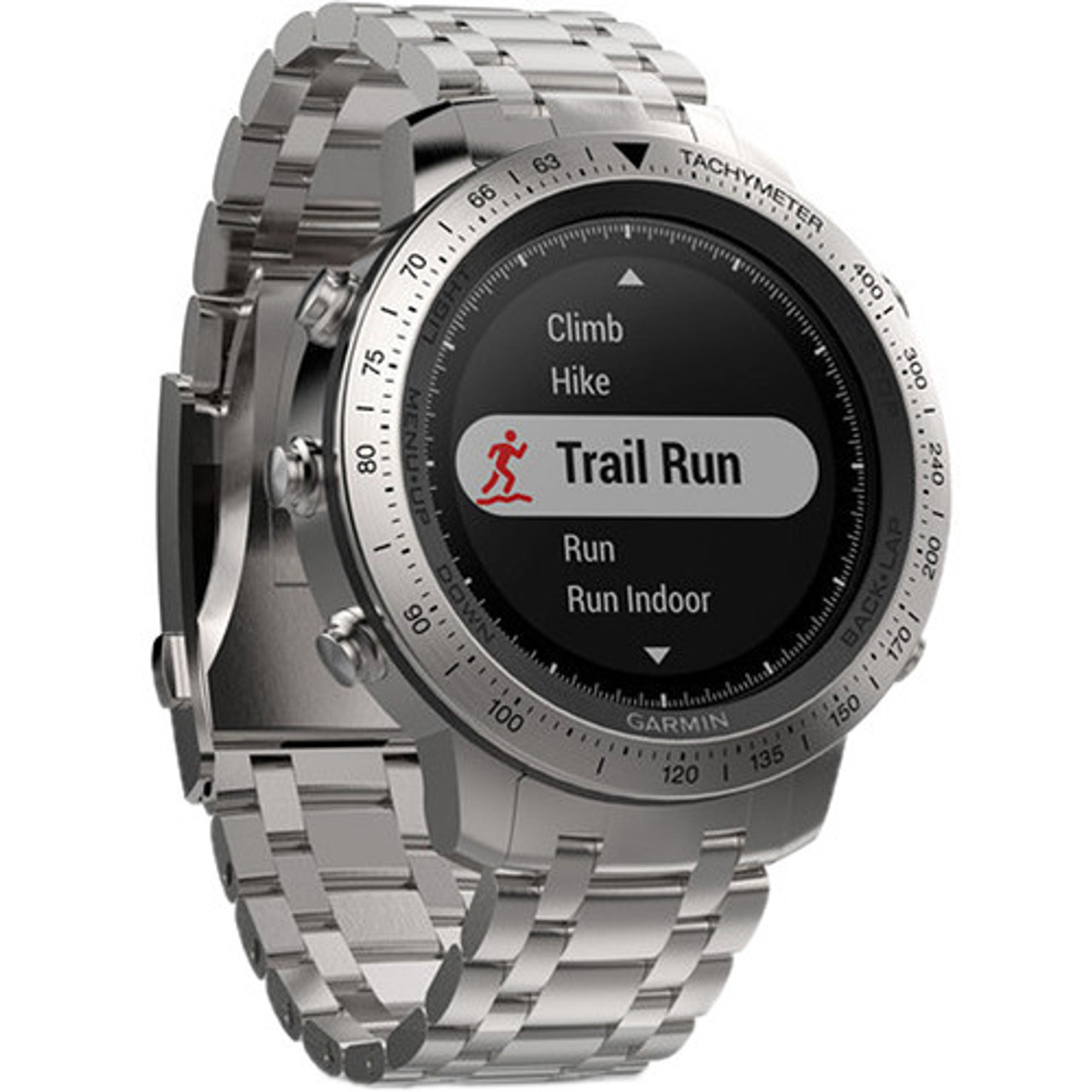 Garmin Chronos GPS Watch With Stainless Band