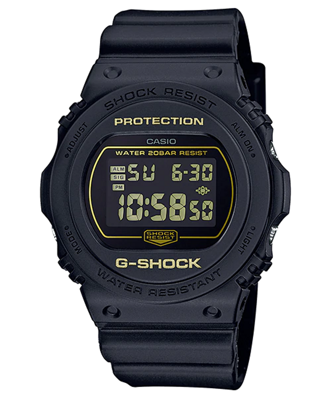 kutter tabe nå Casio G-Shock DW-5700BBM-1 Digital Shock Resistant Watch