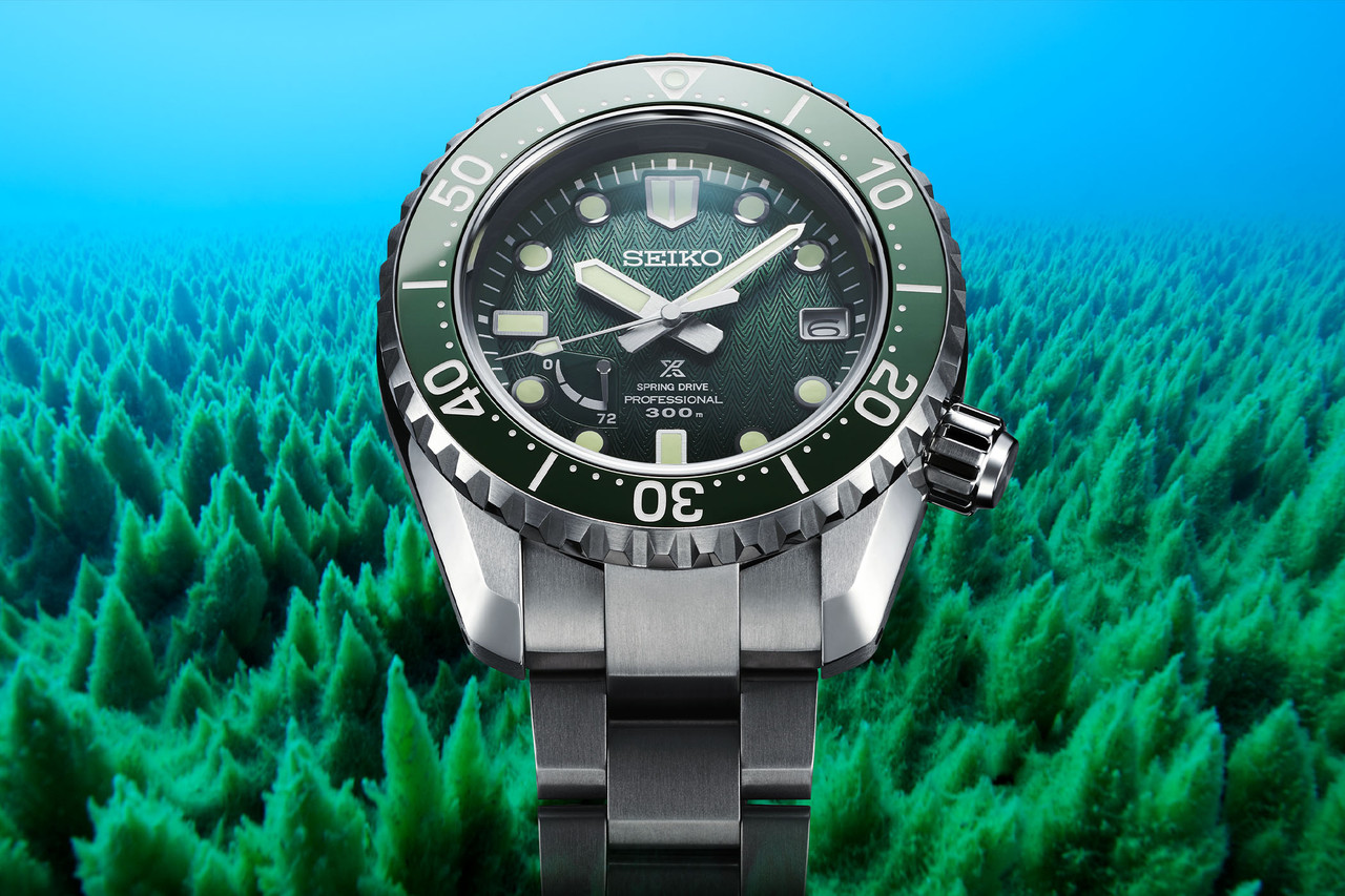 Seiko Prospex LX SNR045 Seaweed Spring Drive Titanium Limited Edition -  Arizona Fine Time