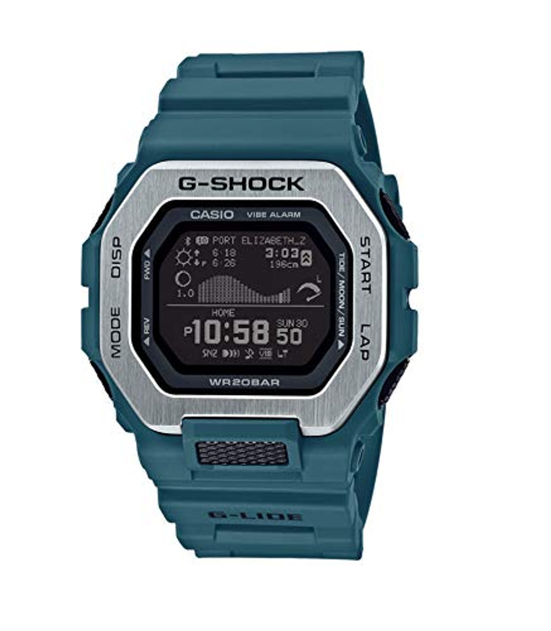 Casio GBX100-2 G-Shock Men's Watch Teal 50.9mm Resin - Arizona